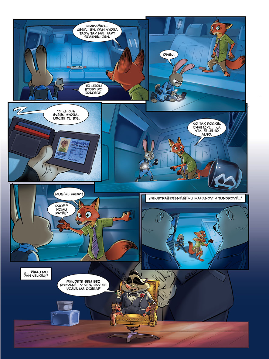 Zootropolis - Filmový příběh jako komiks