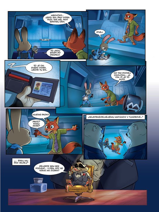 Zootropolis - Filmový příběh jako komiks