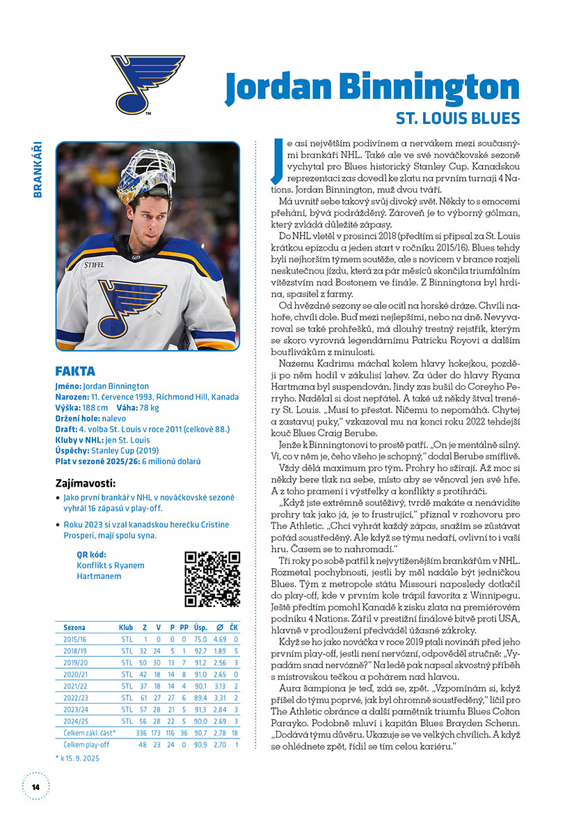 Hvězdy NHL 2026