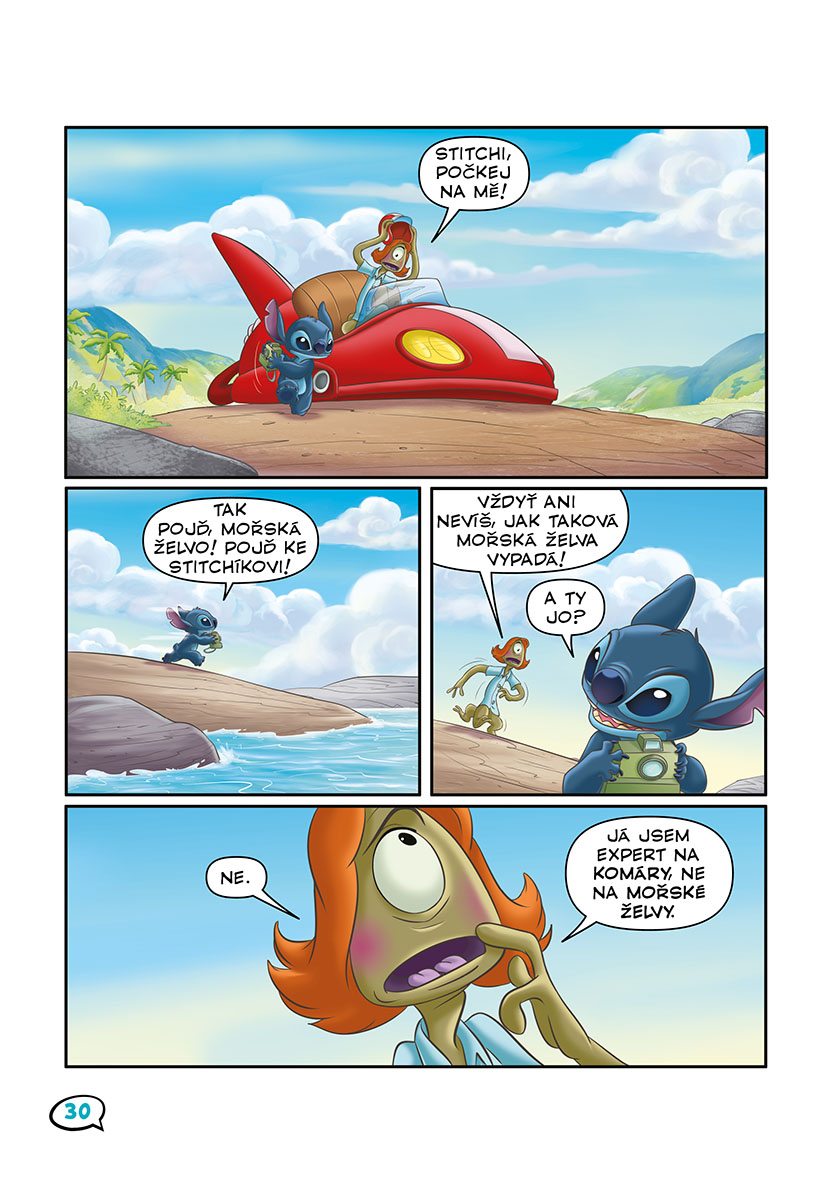 Stitch - Napínavý závod