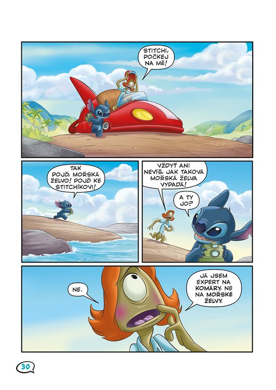 Stitch - Napínavý závod