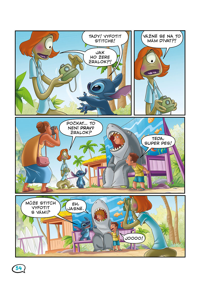 Stitch - Napínavý závod