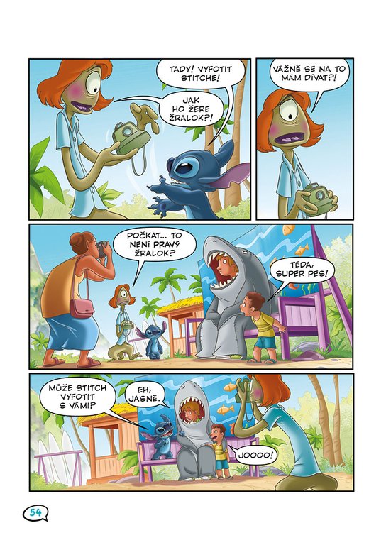 Stitch - Napínavý závod