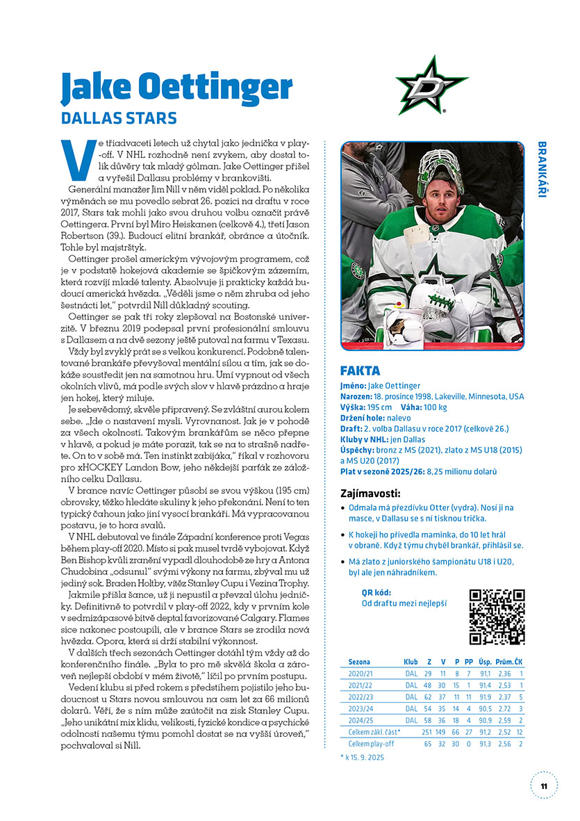 Hvězdy NHL 2026