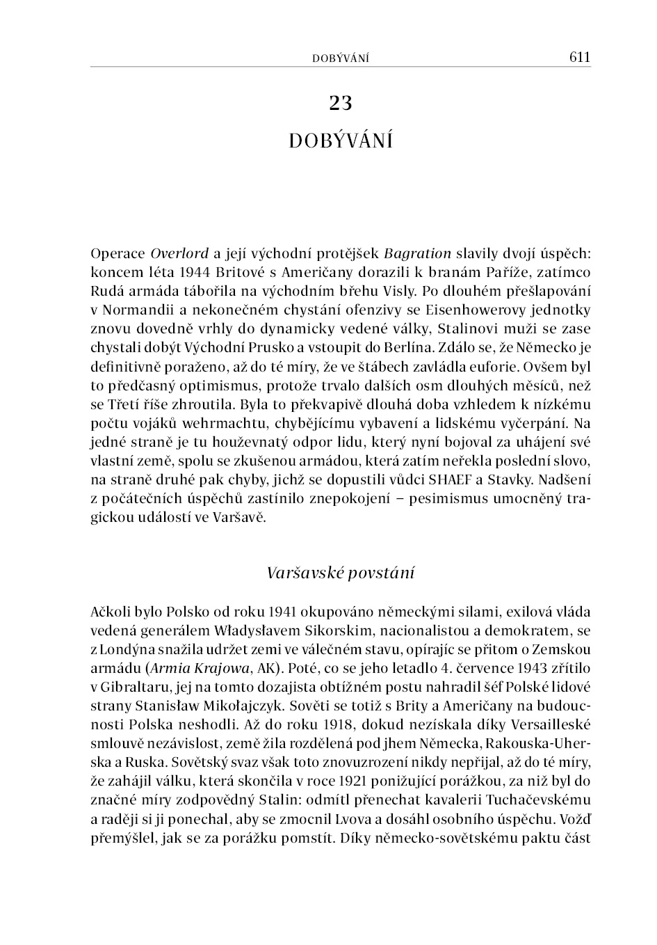 Kompletní historie druhé světové války