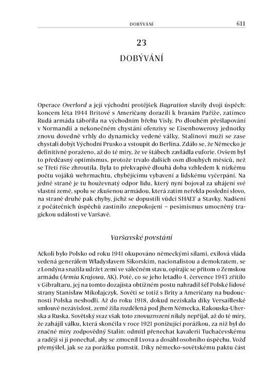 Kompletní historie druhé světové války
