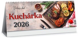 Kuchárka 2025 - stolový kalendár