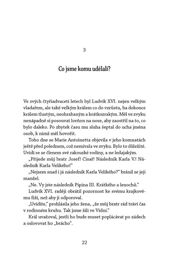 V tajných službách Marie Antoinetty: Nevěsta si oblékla smrt