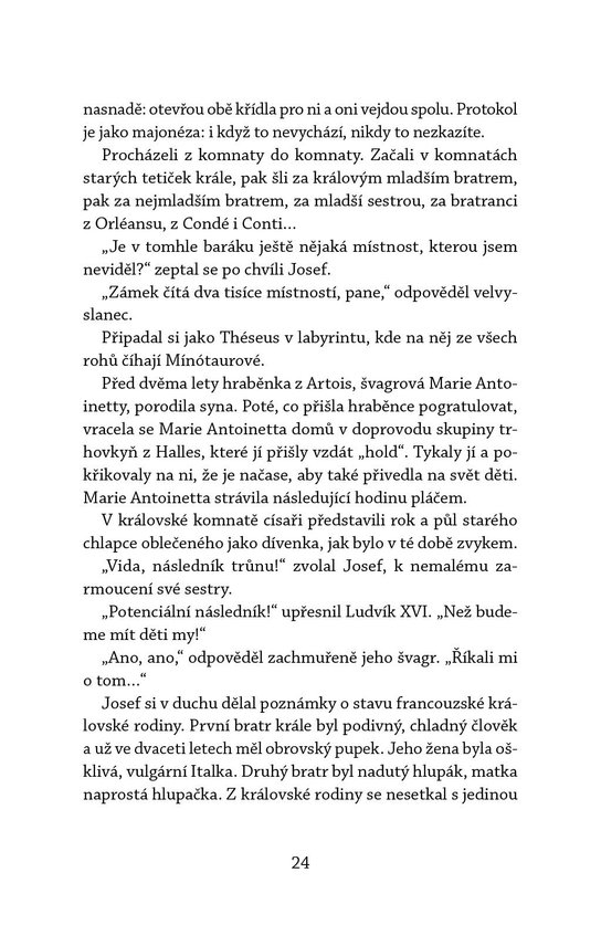 V tajných službách Marie Antoinetty: Nevěsta si oblékla smrt