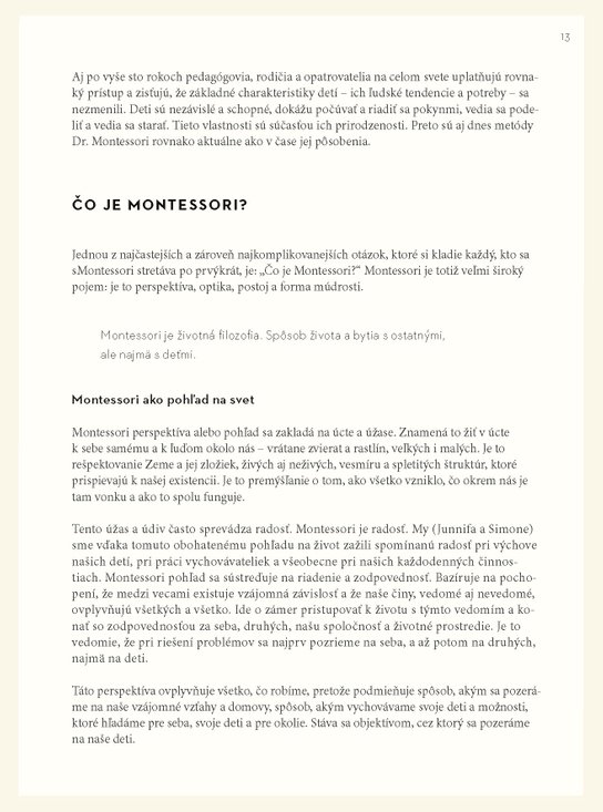 Montessori pre deti