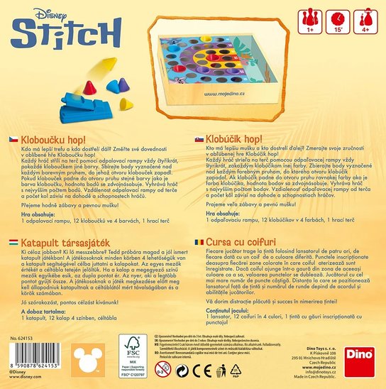 Hra Kloboučku hop Stitch a Angel