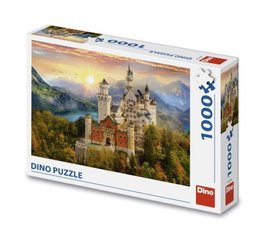 Puzzle 1000 Malovaný Neuswanstein