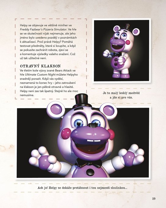 Five Nights at Freddy's: Oficiální encyklopedie postav