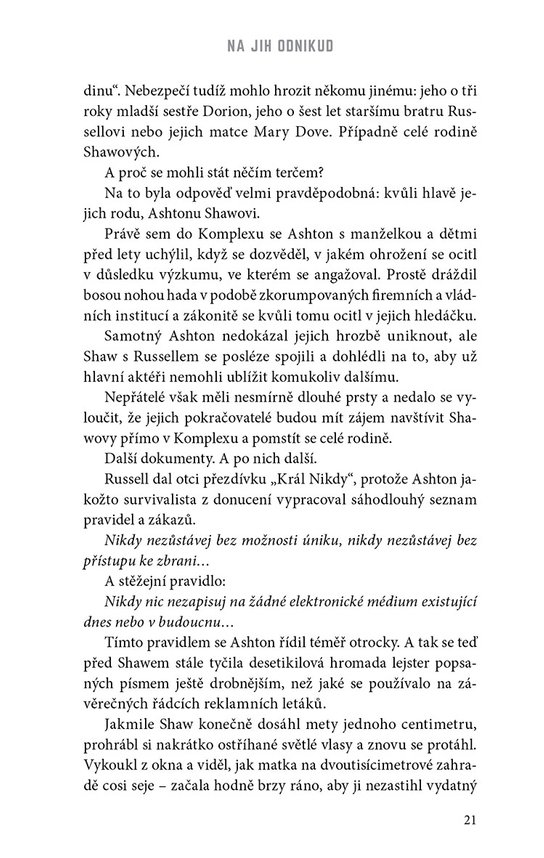Na jih odnikud