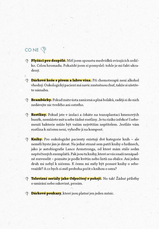 Smysl pro tumor