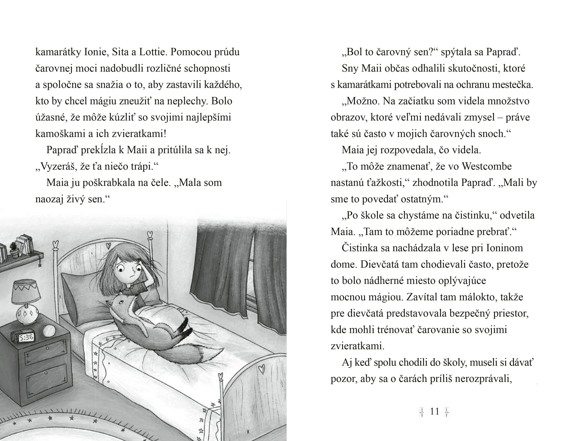 Hviezdni priatelia 10: Začarované dievča