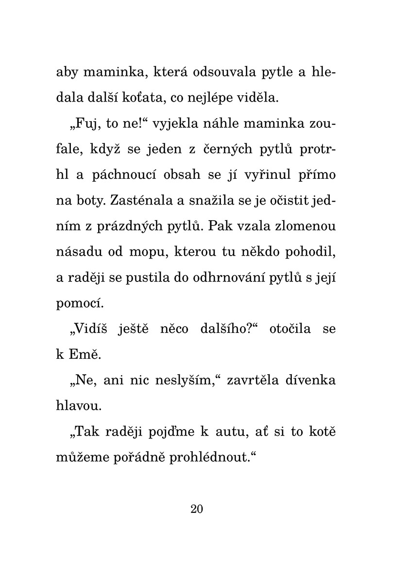 Kotě, které se ztratilo o Vánocích