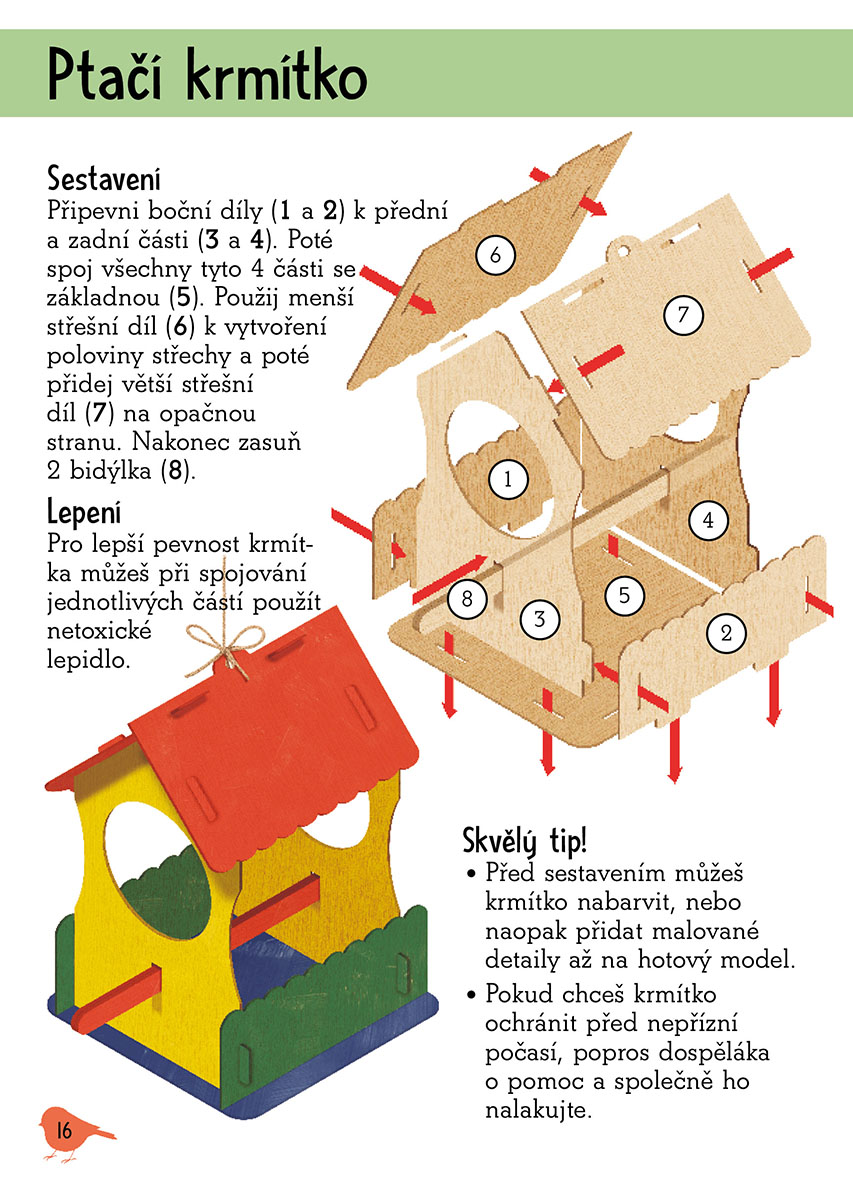 Poznáváme přírodu: Ptačí krmítko