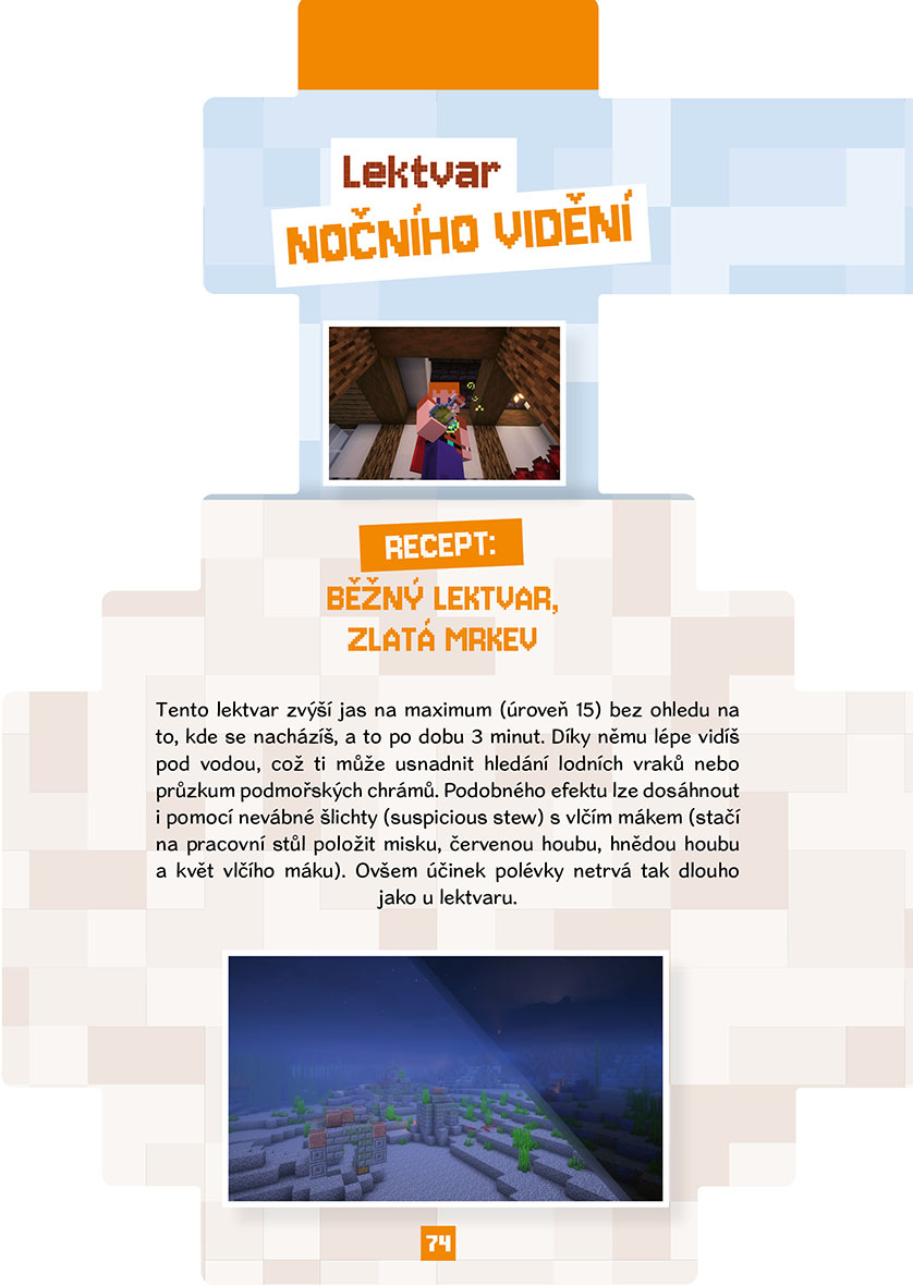 Minecraft – kniha lektvarů