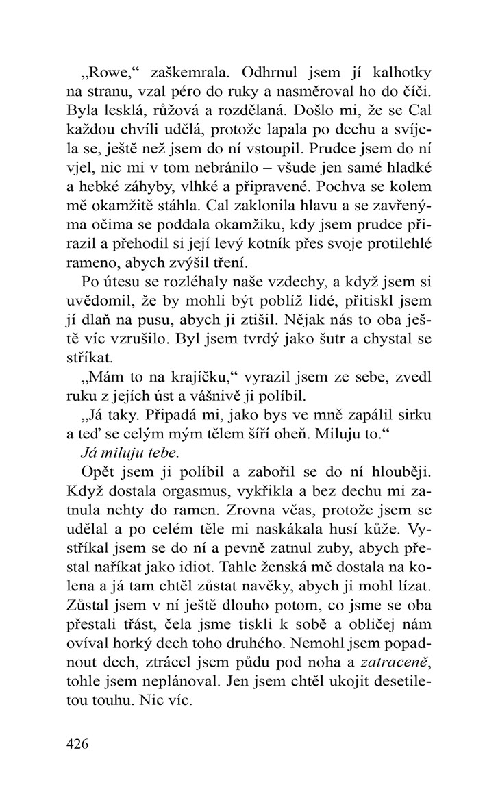 Opravdu šíleně hluboce