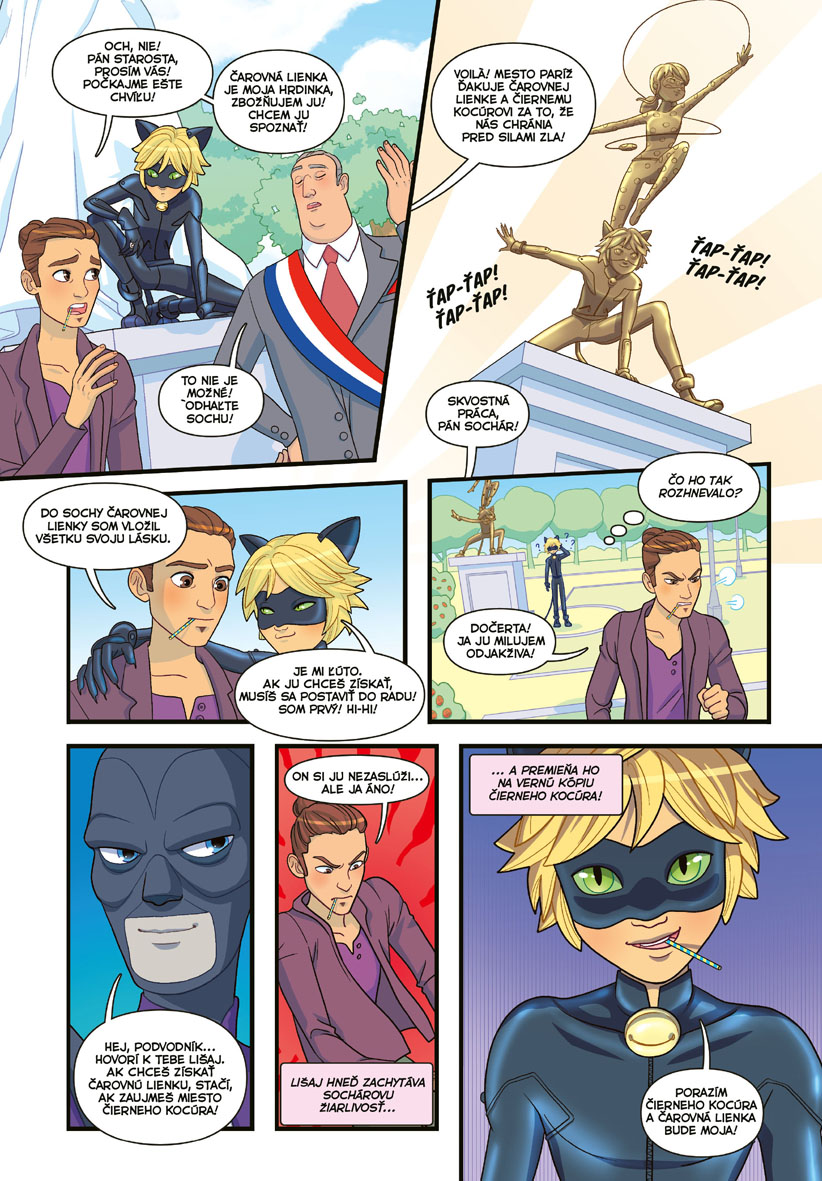 Čarovná Lienka a Čierny Kocúr - Komiksové príbehy 2