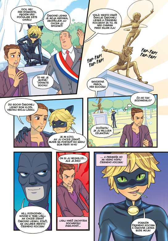 Čarovná Lienka a Čierny Kocúr - Komiksové príbehy 2