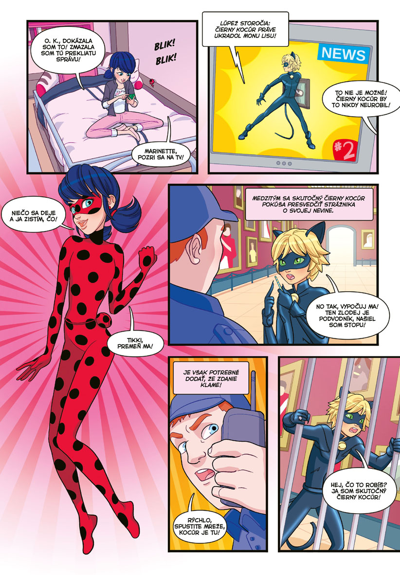 Čarovná Lienka a Čierny Kocúr - Komiksové príbehy 2
