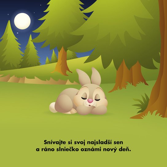 Disney - Riekanky na dobrú noc
