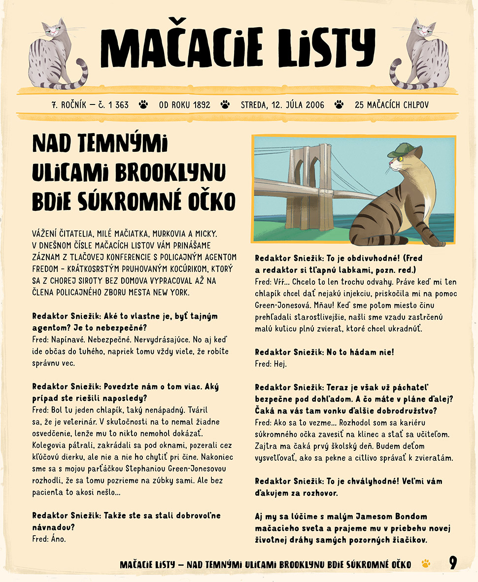 Atlas mačiek pre deti