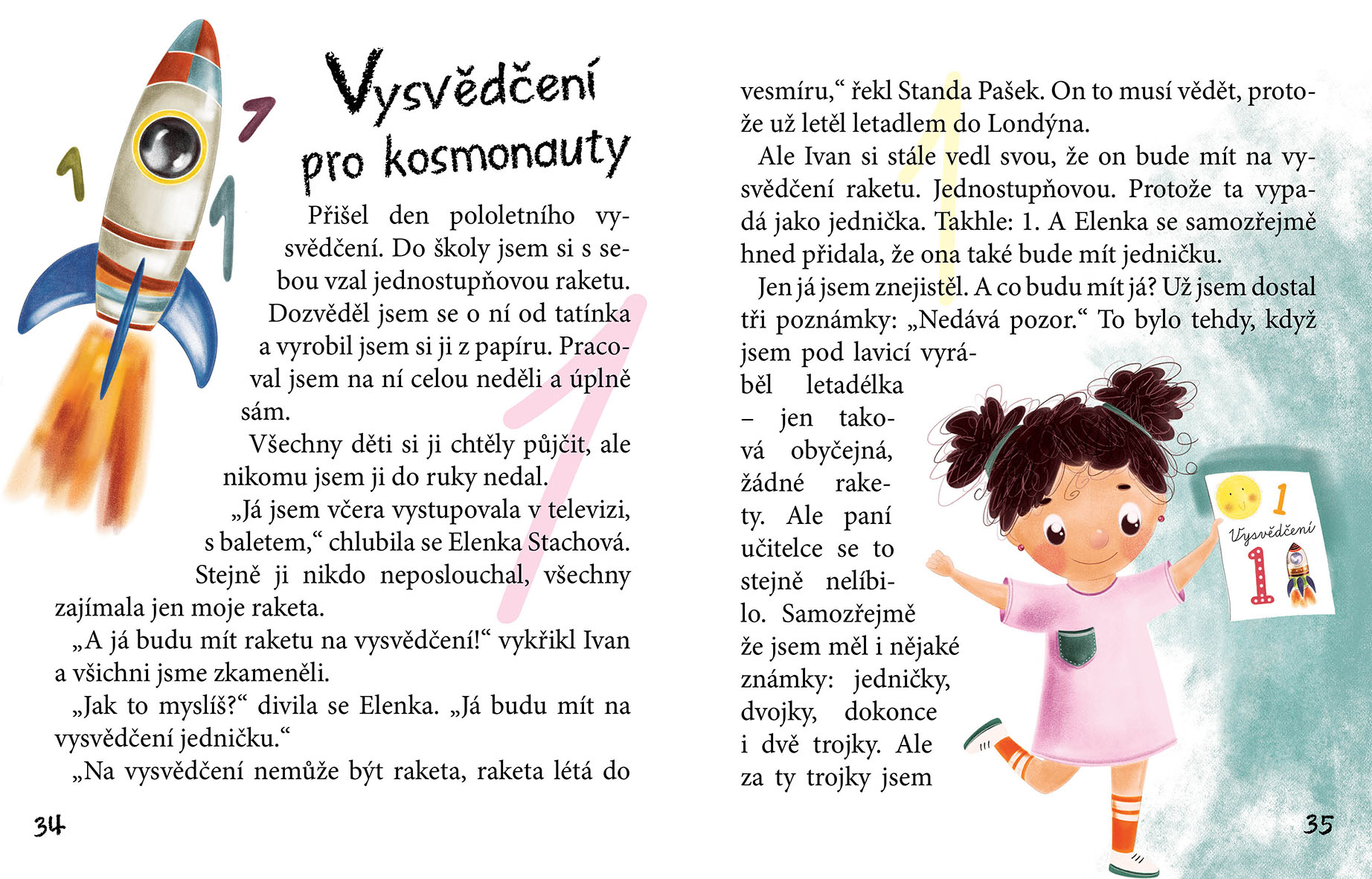 Ahoj, první třído