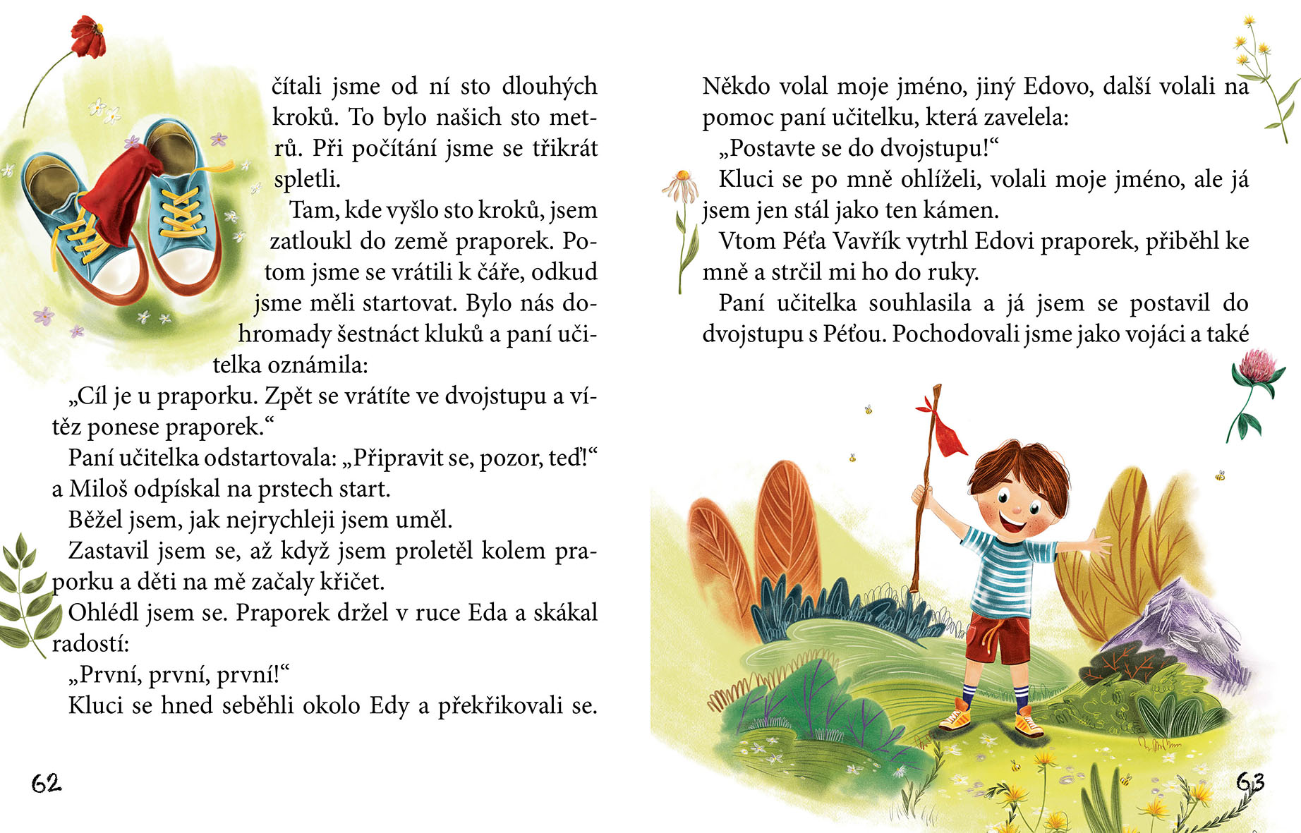 Ahoj, první třído