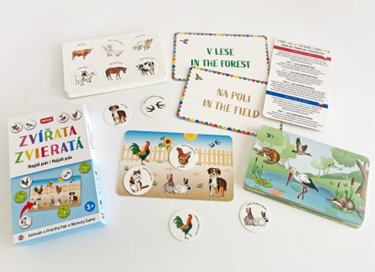 Zvířata/Zvieratá Najdi pár/Nájdi pár
