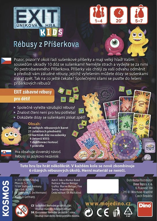 Úniková hra Kids Rébusy z Příšerkova