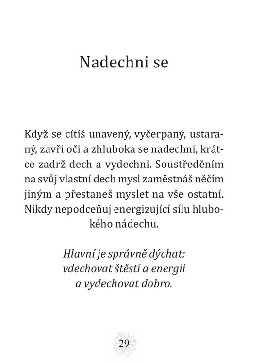 Každý den je nový začátek