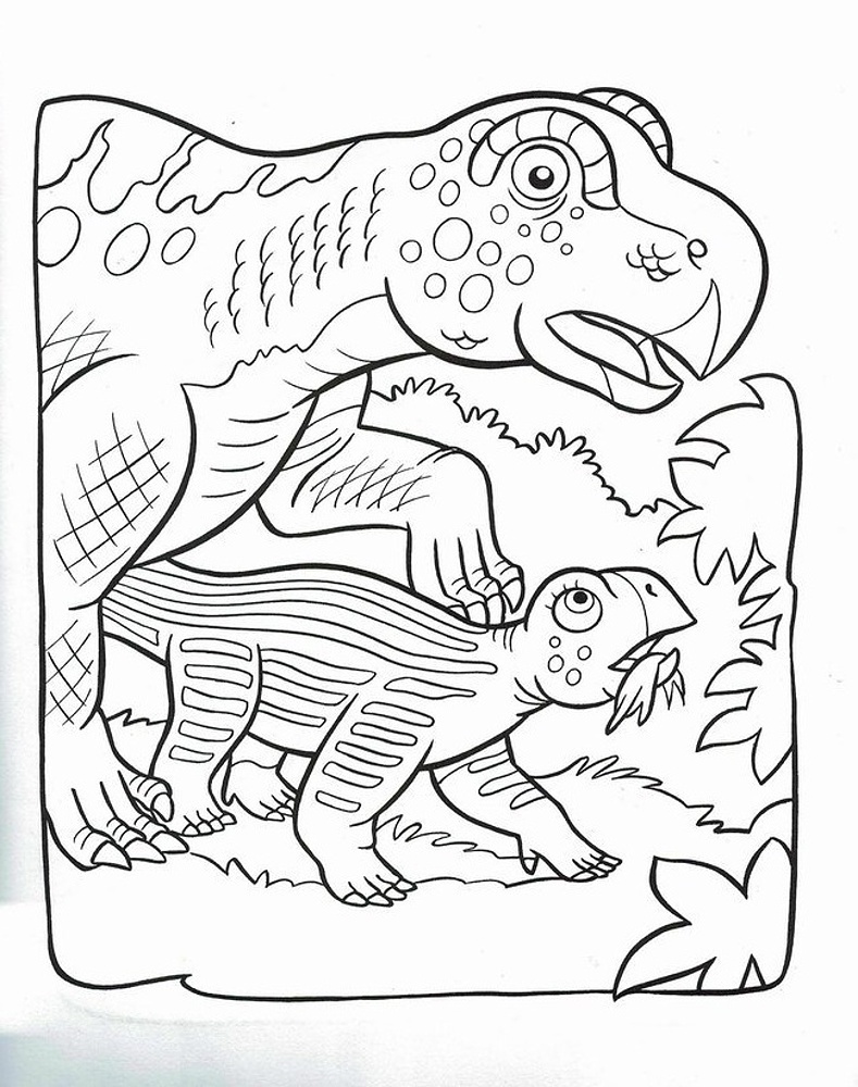 Veselá pastelka Dinosauři