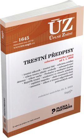 ÚZ 1645 Trestní předpisy