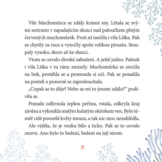 Víla Muchomůrka Zimní dobrodružství