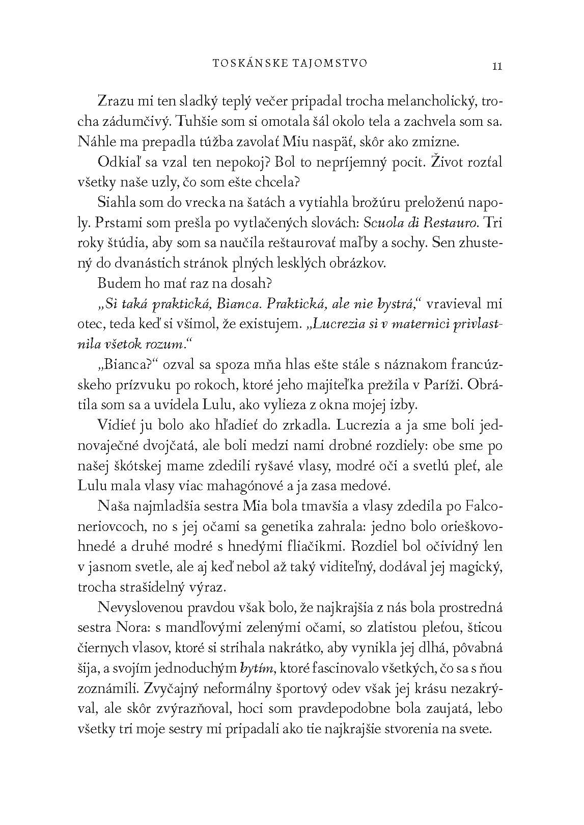 Toskánske tajomstvo 