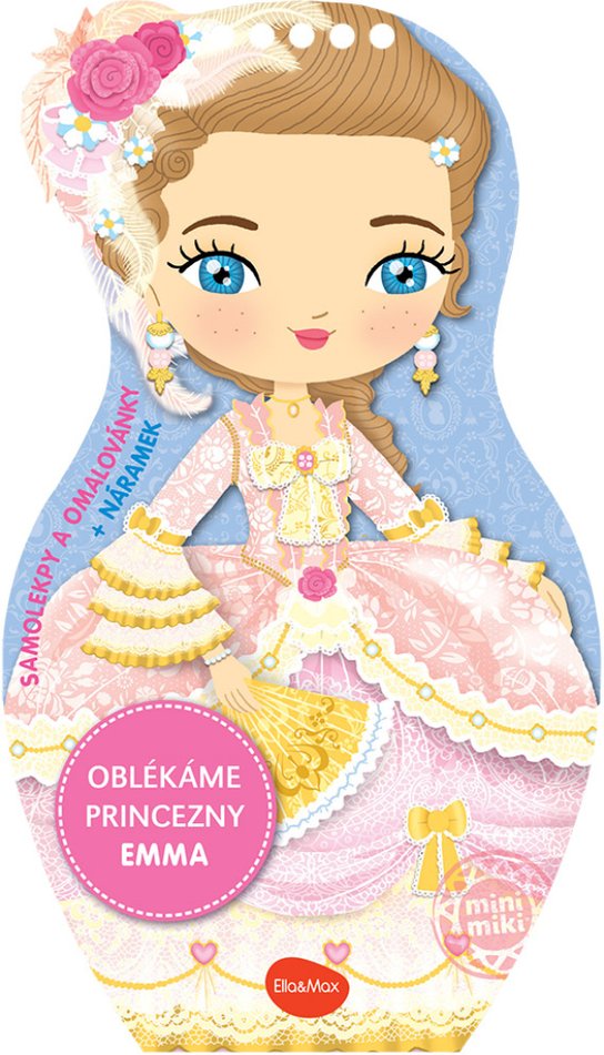 Oblékáme panenky Princezna Emma