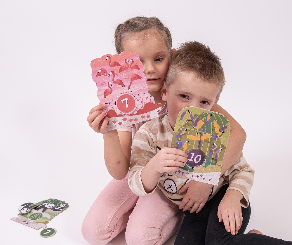 Véééliké puzzle loto Výlet do ZOO
