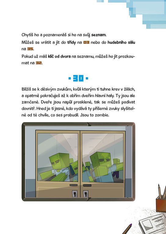 Únikovka: Minecraft – pekelná škola