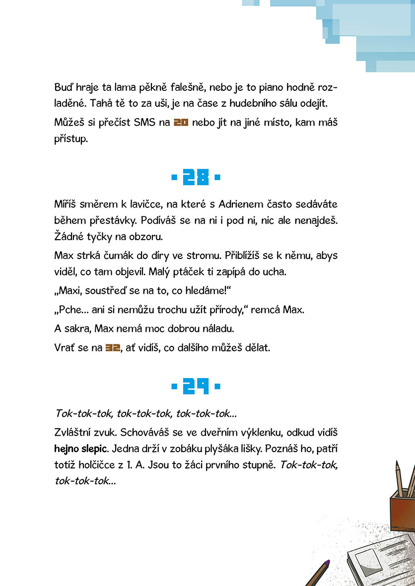 Únikovka: Minecraft – pekelná škola