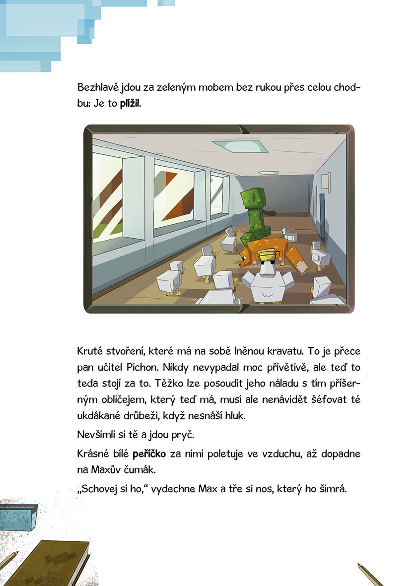 Únikovka: Minecraft – pekelná škola