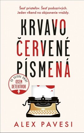 Krvavočervené písmená