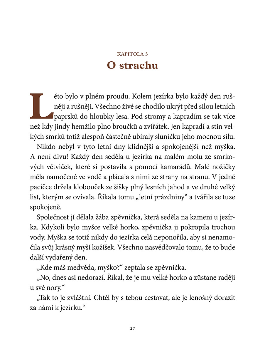 Myška a medvěd