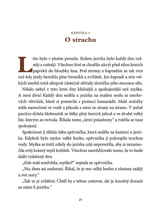 Myška a medvěd