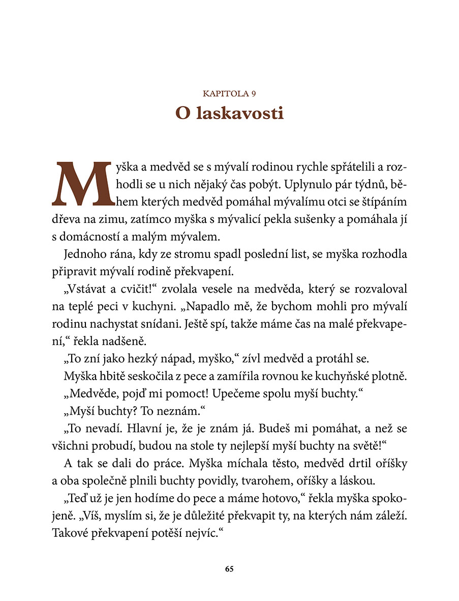 Myška a medvěd