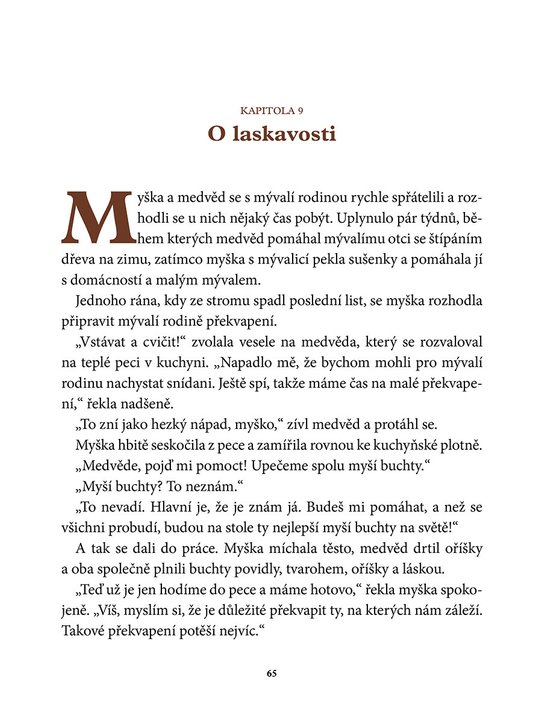 Myška a medvěd