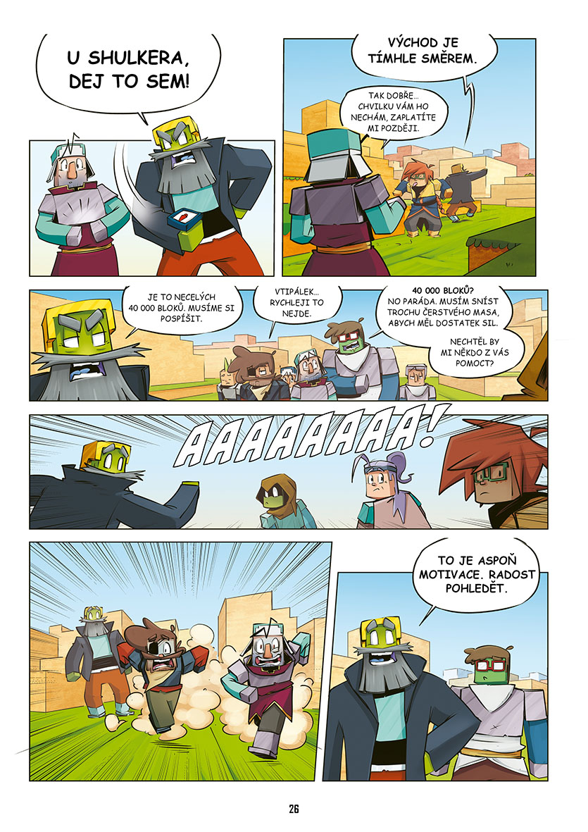 Deník malého Minecrafťáka: komiks 8