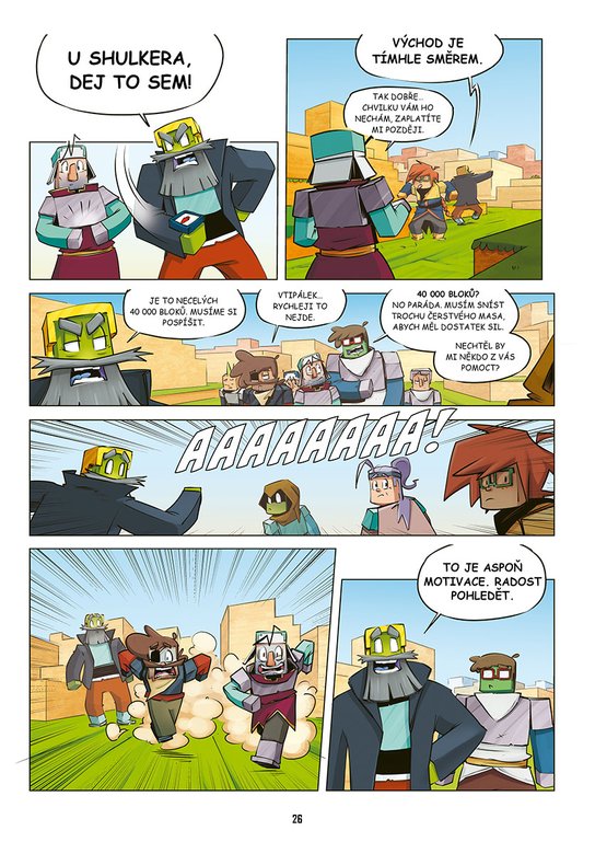 Deník malého Minecrafťáka: komiks 8
